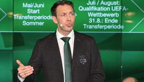 Rapid-Geschäftsführer Christoph Peschek lädt ins Allianz Stadion