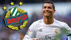 Ob Ronaldo der Klub Rapid Wien überhaupt ein Begriff ist?