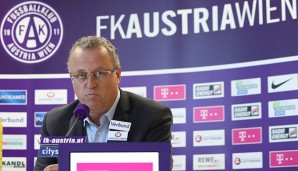 Wohlfahrt ist Austria-Sportdirektor