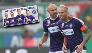 FK Austria Wien mit neuer Werbekampagne in Wien