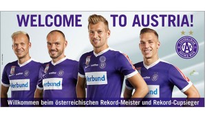 Neue Werbekampagne des FK Austria Wien