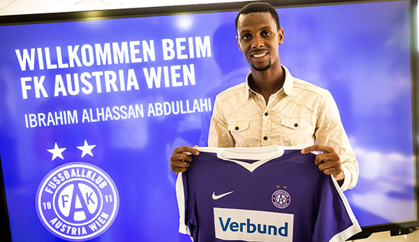 Austria Wien verpflichtet nigerianischen Stürmer Ibrahim Alhassan Abdullahi
