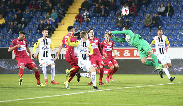 St. Pölten und LASK spielten am 12. Spieltag gegeneinander