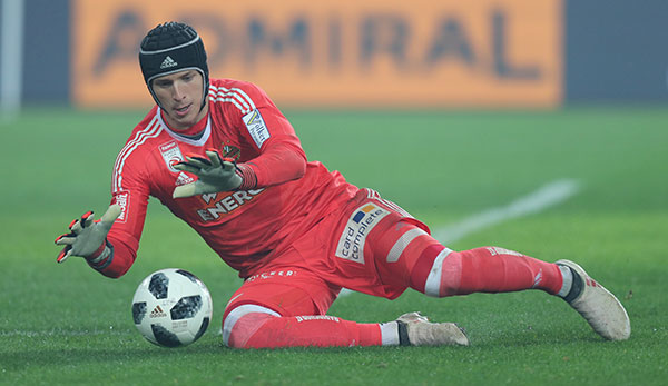Richard Strebinger hielt Rapid gegen Salzburg lange im Spiel