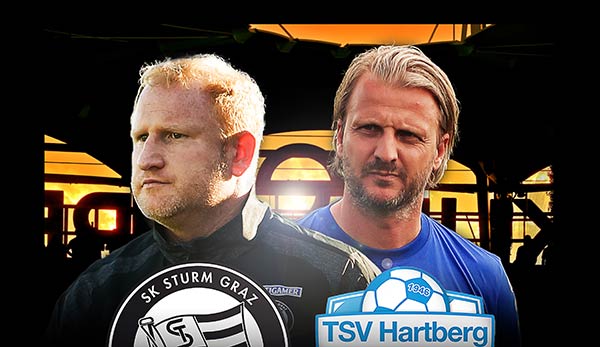 SK Sturm spielt zum Auftakt gegen Hartberg.