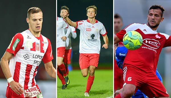 GAK, FC Dornbirn und Stadl-Paura schielen auf die 2. Liga.
