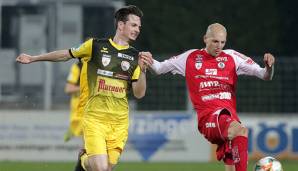 Vorwärts Steyr hat am Dienstag die Rote Laterne in der 2. Fußball-Liga abgegeben