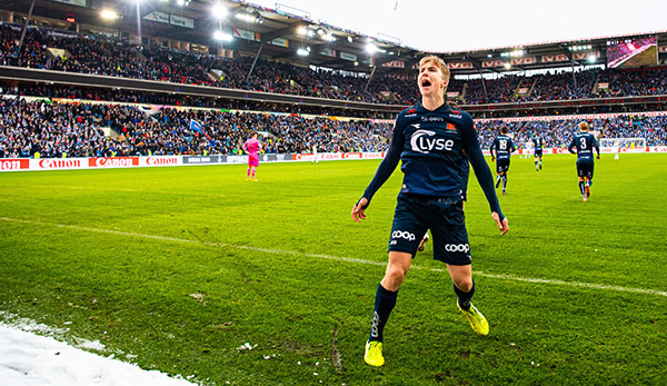 Kristian Thorstvedt bejubelt seinen Treffer