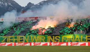 Die Fans des FC Wacker Innsbruck zeigen sich solidarisch.