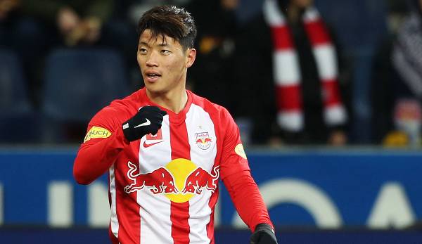 Hee-chan Hwang sammelt bei Red Bull Salzburg in dieser Saison kräftig Scorerpunkte