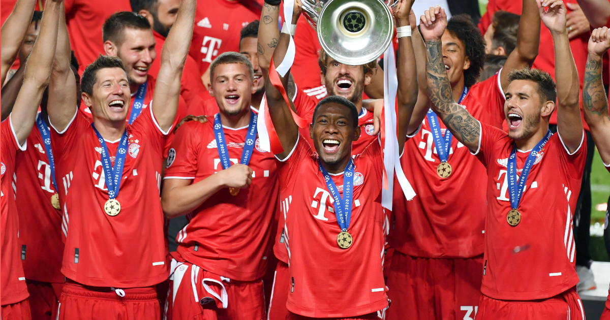 Im Sommer holte David Alaba mit Bayern München das Triple
