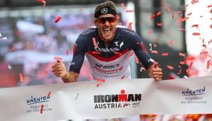 2017 gewann Jan Frodeno den Ironman in Klagenfurt - damals noch Outdoor.