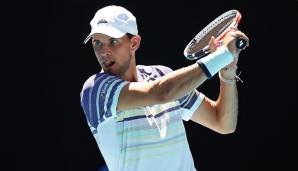 Dominic Thiem in Aktion