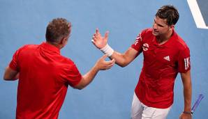 Dominic Thiem und Thomas Muster gehen auch nach dem ATP Cup einen gemeinsamen Weg.