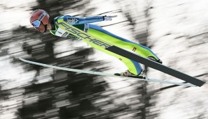 Stefan Kraft jubelt in Oberstdorf über seinen ersten Sieg im Skifliegen