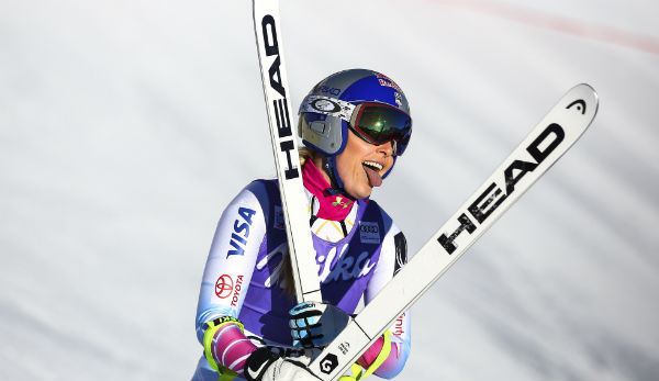 Lindsey Vonn findet in Garmisch die schnellste Linie