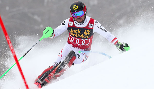 Marcel Hirscher beim Slalom von Kranjska Gora