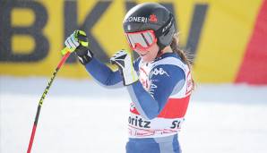 Sofia Goggia gewann den Super-G in St. Moritz