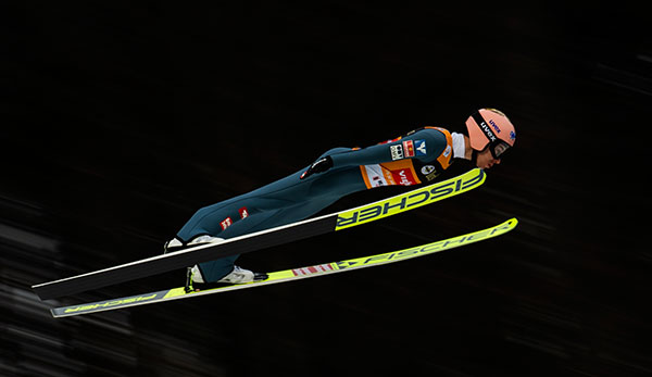 Stefan Kraft beim Skispringen in Willingen.
