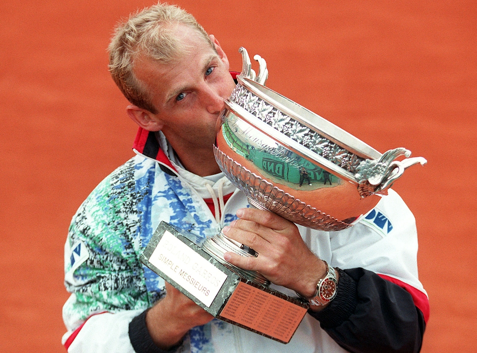 Sein größter Triumph: Thomas Muster gewinnt 1995 die French Open.