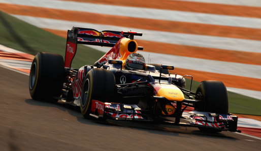 Sebastian Vettel fuhr in allen drei Trainingssessions die Bestzeit und sicherte sich auch die Pole