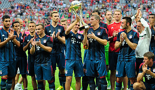 Der FC Bayern gewann den Uli-Hoeneß-Cup gegen Barcelona