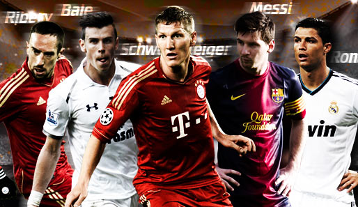 Wer wird Europas Fußballer des Jahres 2013? Vier Bayern stehen in den Top 10