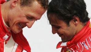 Michael Schumacher und Felipe Massa starteten 2006 zusammen für die Scuderia Ferrari