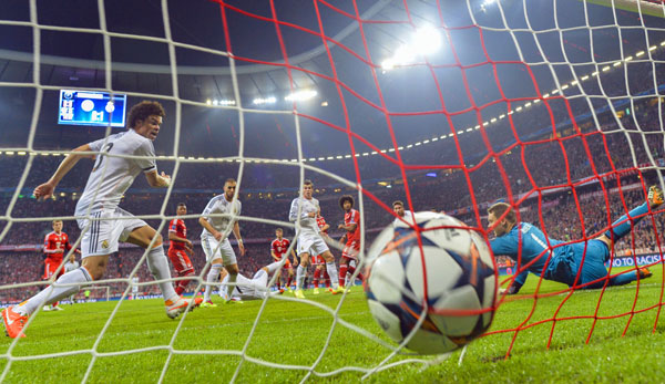 Sergio Ramos traf gegen Bayern zweimal per Kopf