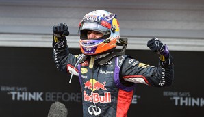 Daniel Ricciardo feierte auf dem Hungaroring den zweiten Formel-1-Sieg seiner Karriere.