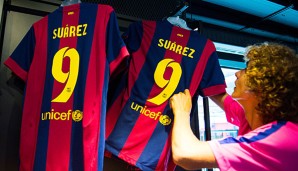 Luis Suarez wird ab der kommenden Saison das Barca-Trikot tragen