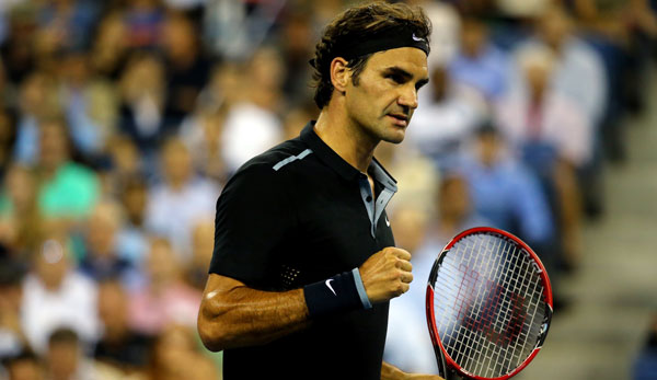 Roger Federer überstand die erste Runde ohne Satzverlust