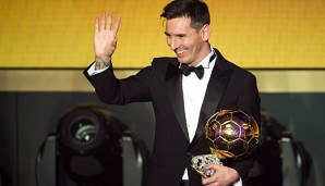 Lionel Messi ist Weltfußballer 2015