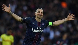 Zlatan Ibrahimovic feierte einen würdigen Ligue-1-Abschied
