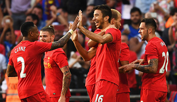 Der FC Liverpool feierte ein Schützenfest gegen Barca