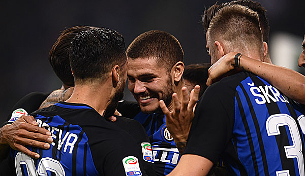 Dank Mauro Icardi führt Inter im Derby
