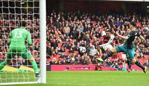 Pierre-Emerick Aubameyang erzielte gegen Southampton das zwischenzeitliche 1:1 gegen Arsenal.