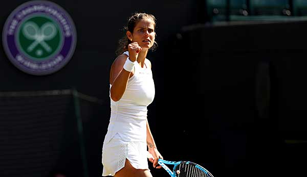 Julia Görges folgte Angelique Kerber ins Halbfinale von Wimbledon und machte damit einen historischen Tag für den DTB perfekt.