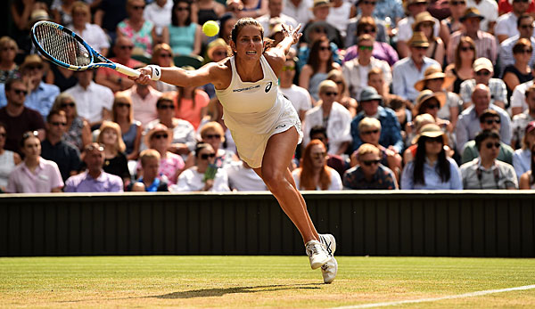 Julia Görges verlor ihr Halbfinale gegen Serena Williams.