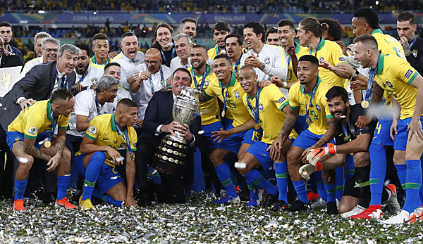 Brasilien hat die Copa America gewonnen.