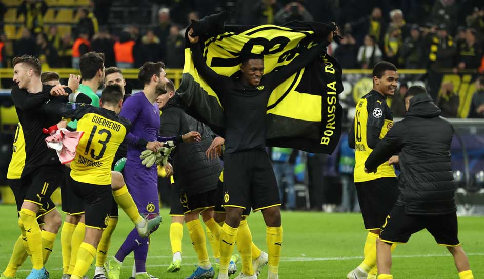 Borussia Dortmund trifft im Champions-League-Achtelfinale auf Paris Saint-Germain.