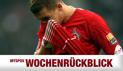 Lukas Podolski schoss in dieser Saison in zwölf spielen erst ein Tor für den 1. FC Köln