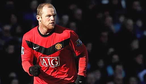 Wayne Rooney ist derzeit der gefährlichste Angreifer bei Manchester United