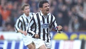 FIFA 96: Roberto Baggio (Juventus Turin) - Gesamtstärke: 96.