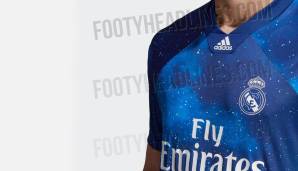 Bei allen Desings arbeiteten adidas und EA Sports eng zusammen. Das Outfit von Real Madrid ist inspiriert vom Spitznamen "Die Galaktischen".