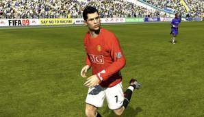 FIFA 09: Fast schon revolutionär kommt da das CR7-Modell 2009 daher. Kategorie: durchaus klarer Wiedererkennungswert.