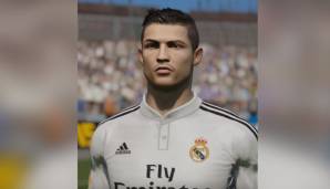 FIFA 15: EA Sports nähert sich immer weiter an, der "Babyspeck" im Gesicht aus der Version 2011 ist gänzlich verschwunden. Die Frisur gleicht dem Original.