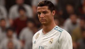 FIFA 18: Sogar an die leicht blondierten Strähnchen hat EA Sports gedacht, die Haut des Superstars glänzt realistisch, die leichte Bräunung kommt durch. Kategorie: sehr gelungen und realistisch.