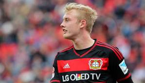 Platz 7: Julian Brandt (Bayer Leverkusen). Tore/Assists: 4.