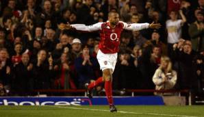 Platz 1: THIERRY HENRY (FC Arsenal) - 97 in FIFA 05.